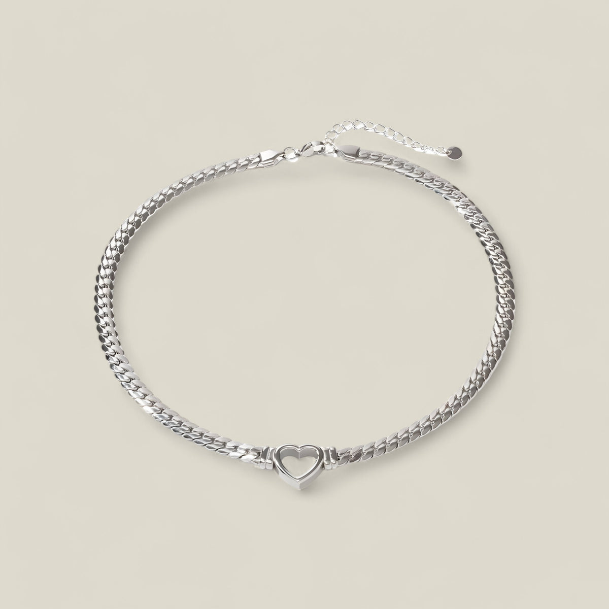 Serenity | Herzschlagkette - Silber - Serenity | Herzschlagkette - €25 - Concept FashionLab