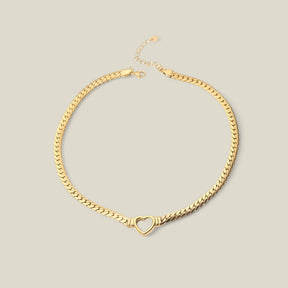 Serenity | Herzschlagkette - Gold - Serenity | Herzschlagkette - €25 - Concept FashionLab