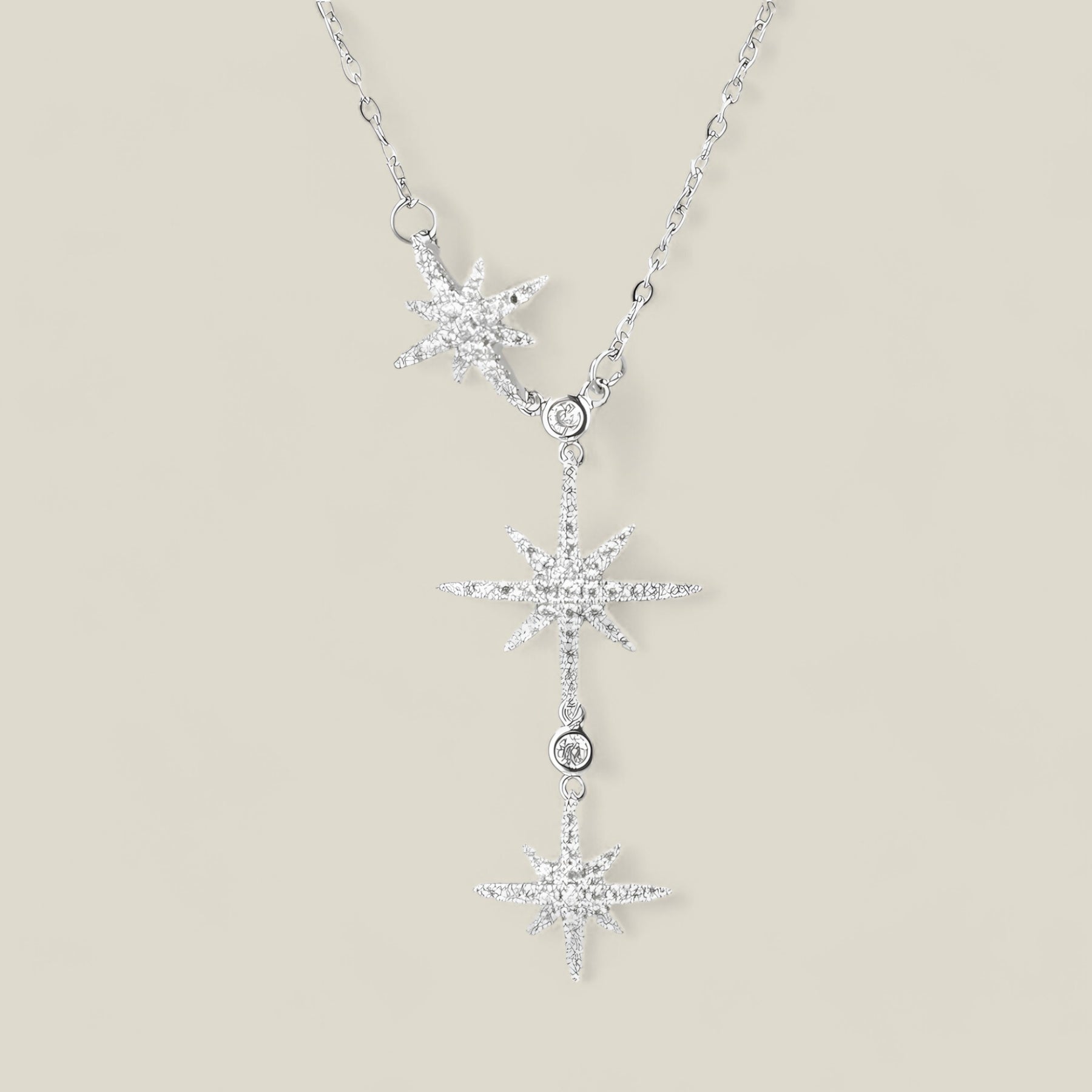 Lily | Schneeflocken Halskette - Silber - Lily | Schneeflocken Halskette - €25 - Concept FashionLab