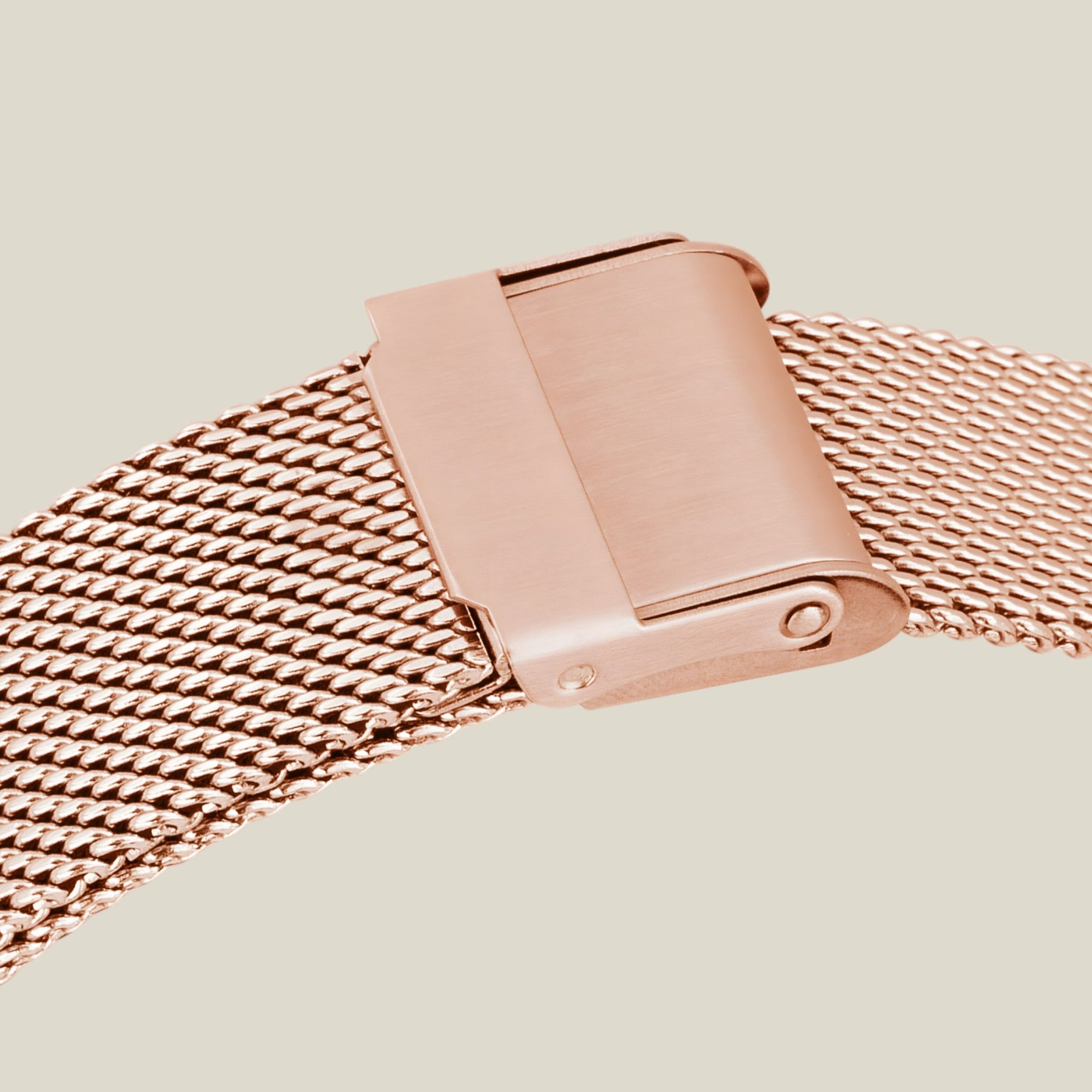 Ava | Quadratische Rose Gold Uhr - Trendy Mesh Strap - - Ava | Quadratische Rose Gold Uhr - Trendy Mesh Strap - €25 - Concept FashionLab