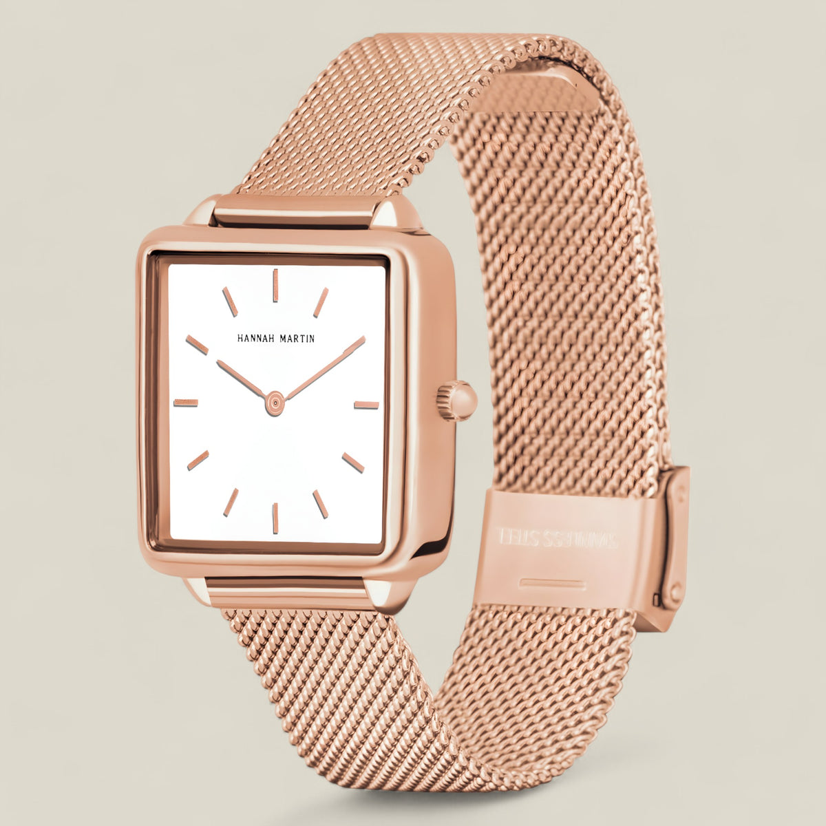 Mia | Square Face Watch - Alltägliche Raffinesse - - Mia | Square Face Watch - Alltägliche Raffinesse - €25 - Concept FashionLab