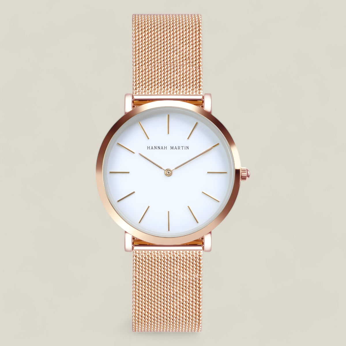 Isla | Runde Mesh-Uhr - Raffinierter Look - - Isla | Runde Mesh-Uhr - Raffinierter Look - €25 - Concept FashionLab