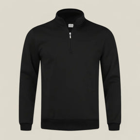 Cozy | Slim Fit Herren Fleece-Pullover – Ideal für Komfort im Alltag - Schwarz - Cozy | Slim Fit Herren Fleece-Pullover – Ideal für Komfort im Alltag - €25 - Concept FashionLab