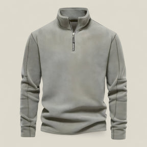 Oliver | Herren Stehkragen-Pullover – Stylisch und Warm für Herbst/Winter - Olive - Oliver | Herren Stehkragen-Pullover – Stylisch und Warm für Herbst/Winter - €25 - Concept FashionLab