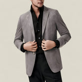 Maxwell | Herren Freizeit Blazer – Vielseitig für alle Jahreszeiten - Grau Kaffee - Maxwell | Herren Freizeit Blazer – Vielseitig für alle Jahreszeiten - €25 - Concept FashionLab