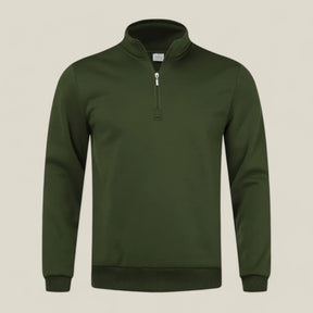 Cozy | Slim Fit Herren Fleece-Pullover – Ideal für Komfort im Alltag - Armeegrün - Cozy | Slim Fit Herren Fleece-Pullover – Ideal für Komfort im Alltag - €25 - Concept FashionLab