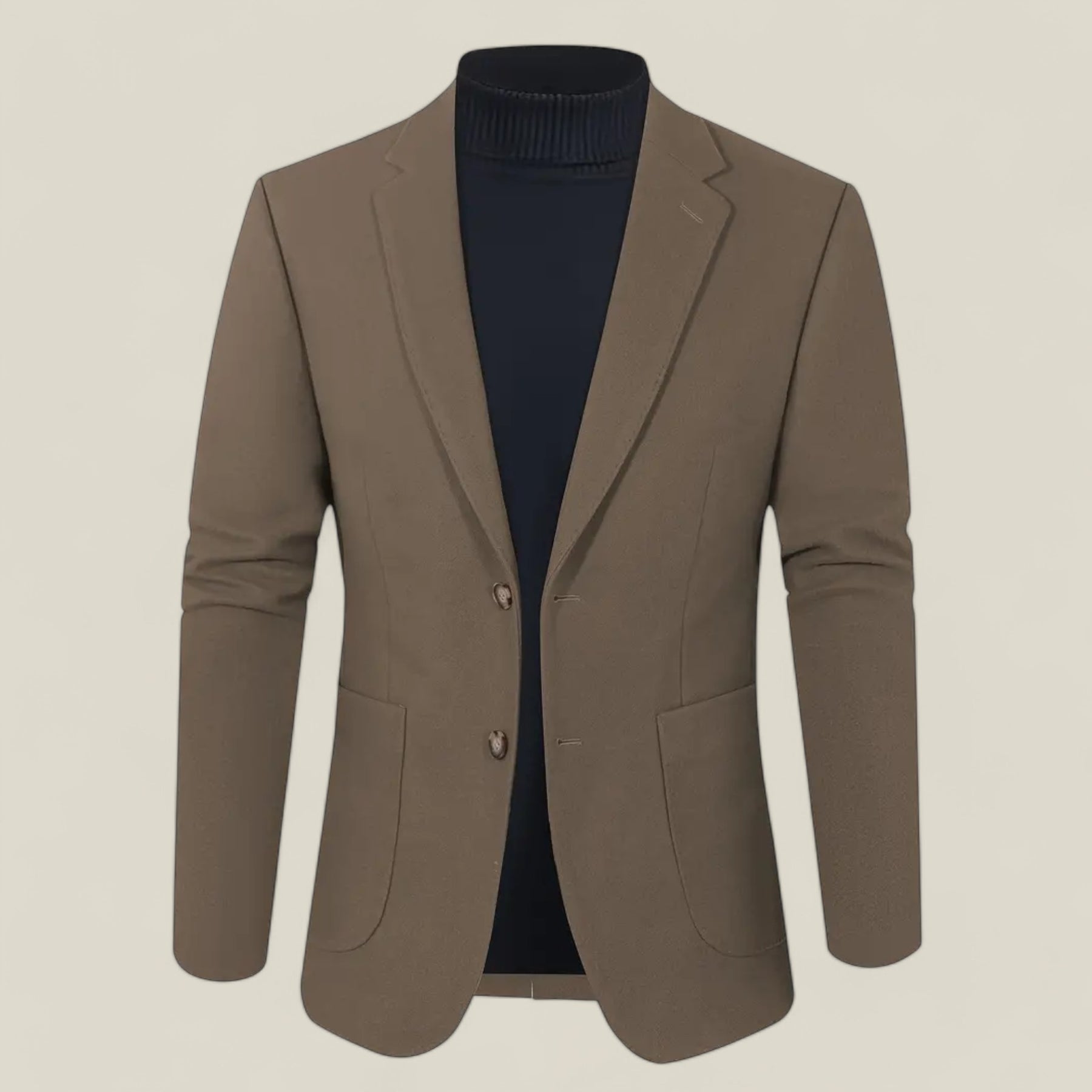 Julian | Herren Freizeit-Blazer – Geschäft & Freizeit - Kaffee - Julian | Herren Freizeit-Blazer – Geschäft & Freizeit - €25 - Concept FashionLab