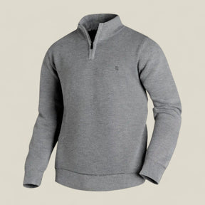 Timo | Herren Zip-Pullover – Komfort für Sport & Outdoor - Grau - Timo | Herren Zip-Pullover – Komfort für Sport & Outdoor - €25 - Concept FashionLab