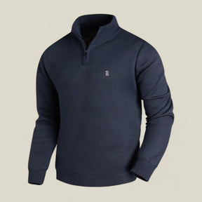 Timo | Herren Zip-Pullover – Komfort für Sport & Outdoor - Marineblau - Timo | Herren Zip-Pullover – Komfort für Sport & Outdoor - €25 - Concept FashionLab