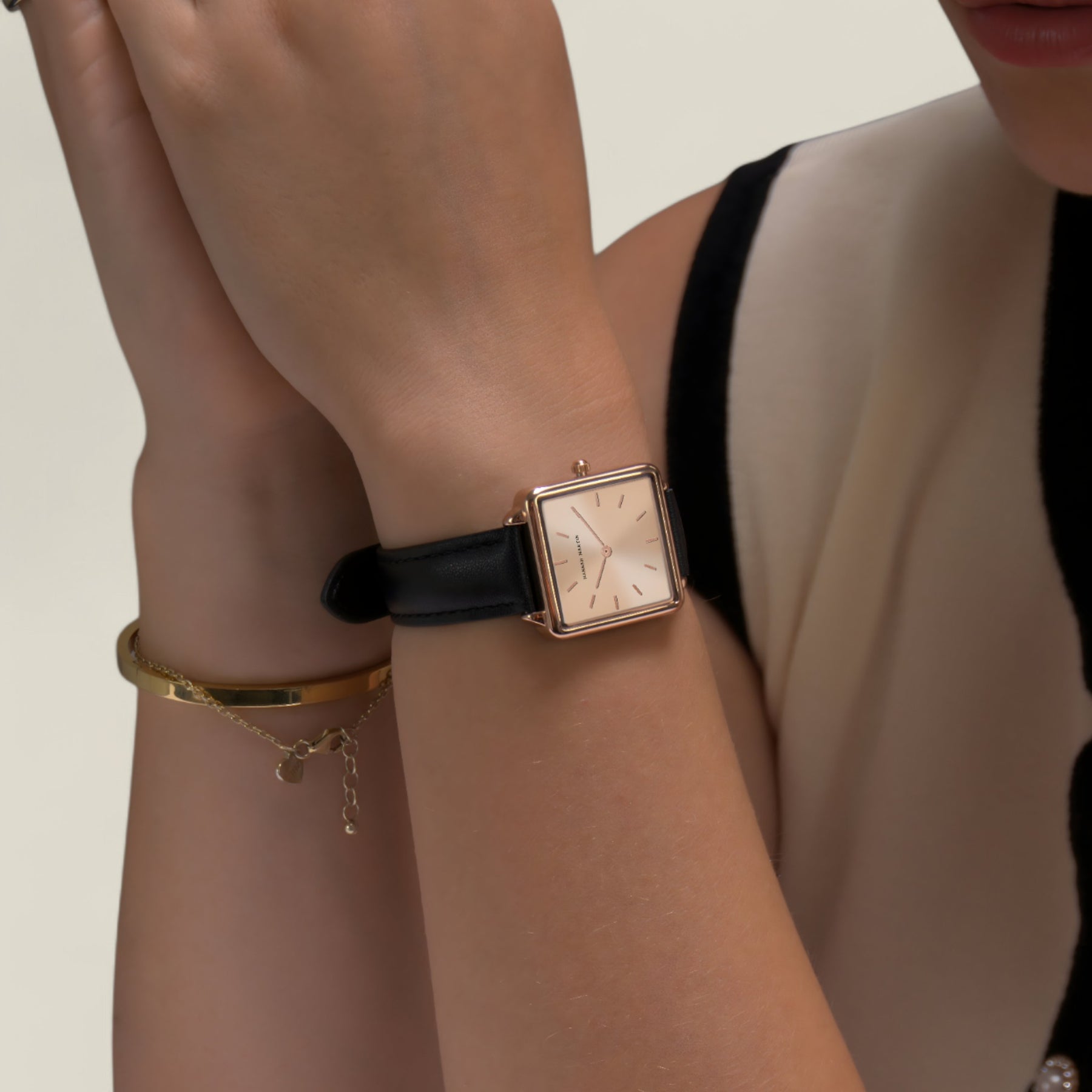 Clara | Square Watch - Anspruchsvoller Stil - - Clara | Square Watch - Anspruchsvoller Stil - €25 - Concept FashionLab