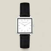 Nina | Silver Square Watch - Klassisch und komfortabel - - Nina | Silver Square Watch - Klassisch und komfortabel - €25 - Concept FashionLab