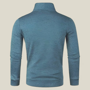 Noah | Herrenpullover - Halber Rollkragenpullover für einen stilvollen Winter - - Noah | Herrenpullover - Halber Rollkragenpullover für einen stilvollen Winter - €25 - Concept FashionLab