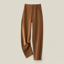 Adele | Casual Pants - Elegantes gerades Bein für den Alltag - Braun - Adele | Freizeithosen - Elegantes gerades Bein für den täglichen Gebrauch - €25 - Concept FashionLab