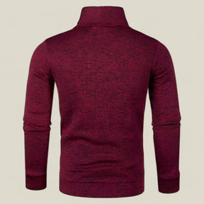 Noah | Herrenpullover - Halber Rollkragenpullover für einen stilvollen Winter - - Noah | Herrenpullover - Halber Rollkragenpullover für einen stilvollen Winter - €25 - Concept FashionLab