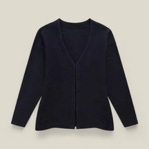 Darina | Eleganter Damen-Frühlingsanzug: Cardigan und Strickrock - Schwarzer Oberteil - Darina | Eleganter Damen-Frühlingsanzug: Cardigan und Strickrock - €25 - Concept FashionLab