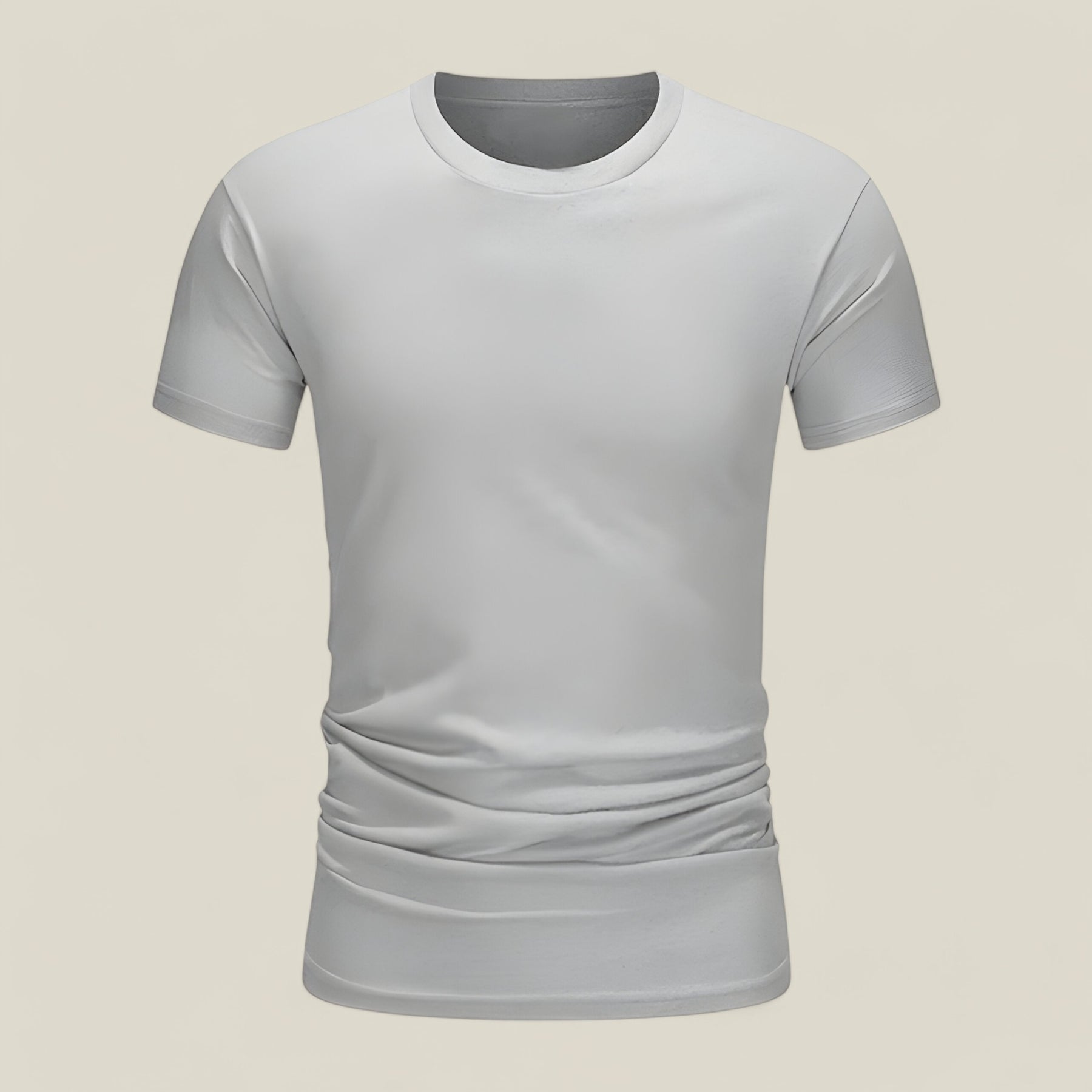 Dario | Oversize Baumwoll-T-Shirt – Lässiger Sommerkomfort - Grau - Dario | Oversize Baumwoll-T-Shirt – Lässiger Sommerkomfort - €25 - Concept FashionLab