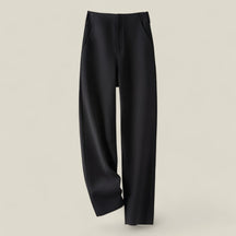 Adele | Casual Pants - Elegantes gerades Bein für den Alltag - Schwarz - Adele | Freizeithosen - Elegantes gerades Bein für den täglichen Gebrauch - €25 - Concept FashionLab