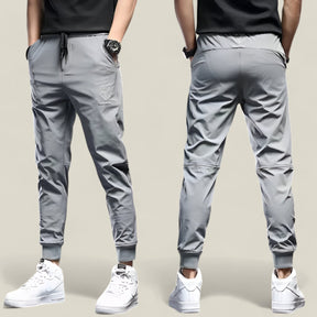 Johann | Slim Fit Jogginghose - Leicht & Elastisch - - Johann | Leichtgewichtige Slim Fit Jogginghose - Komfort mit Elasthan Taillenzug - €25 - Concept FashionLab