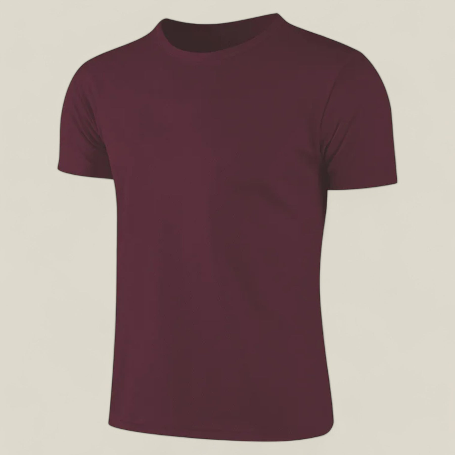 Chris | Kurzarm-Sport-T-Shirt – Schnell trocknend - Weinrot - Chris | Kurzarm-Sport-T-Shirt – Schnell trocknend - €25 - Concept FashionLab