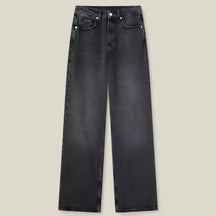 Zixuan | Damen Denim Jeans - Baggy Streetwear - Schwarz - Zixuan | Damen Denim Jeans - Baggy Streetwear - €25 - Concept FashionLab