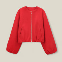 Ruby | Rote Bomberjacke – Stilvolle Sportjacke für Damen - Rot - Ruby | Rote Bomberjacke – Stilvolle Sportjacke für Damen - €25 - Concept FashionLab