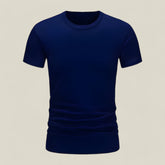 Dario | Oversize Baumwoll-T-Shirt – Lässiger Sommerkomfort - Marineblau - Dario | Oversize Baumwoll-T-Shirt – Lässiger Sommerkomfort - €25 - Concept FashionLab