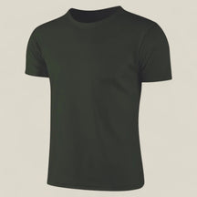 Chris | Kurzarm-Sport-T-Shirt – Schnell trocknend - Dunkelgrün - Chris | Kurzarm-Sport-T-Shirt – Schnell trocknend - €25 - Concept FashionLab