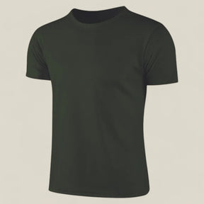 Chris | Kurzarm-Sport-T-Shirt – Schnell trocknend - Dunkelgrün - Chris | Kurzarm-Sport-T-Shirt – Schnell trocknend - €25 - Concept FashionLab