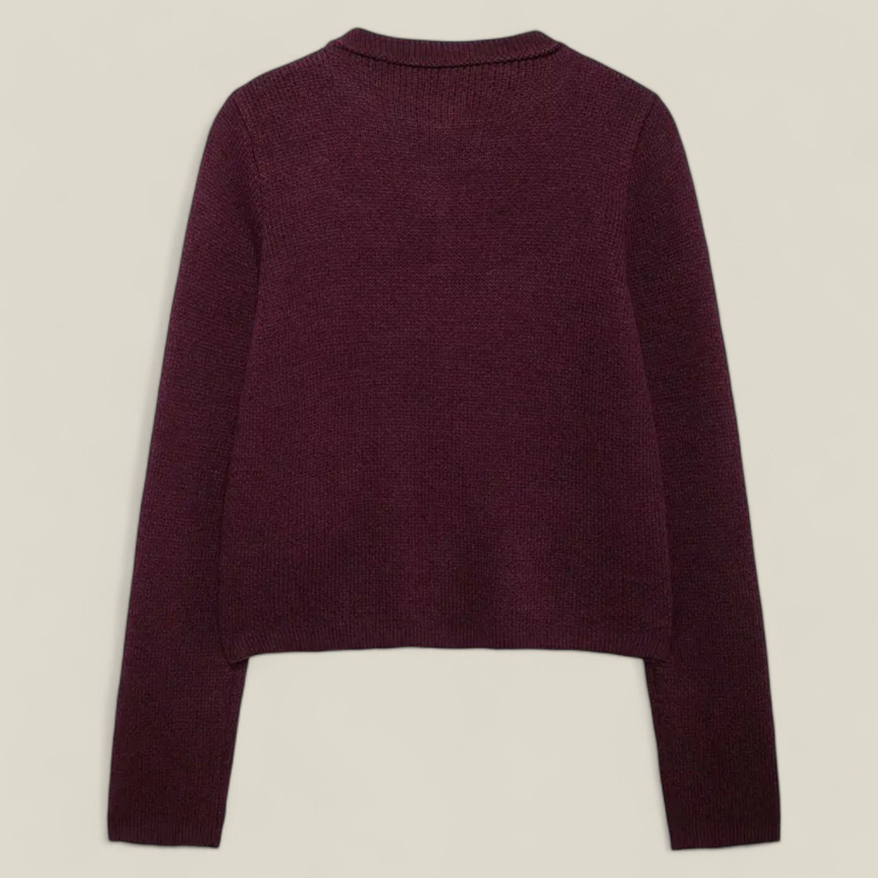 Alice | Burgund Strickpullover – Vintage-Herbstlook - - Alice | Burgund Strickpullover – Vintage-Herbstlook - €25 - Concept FashionLab