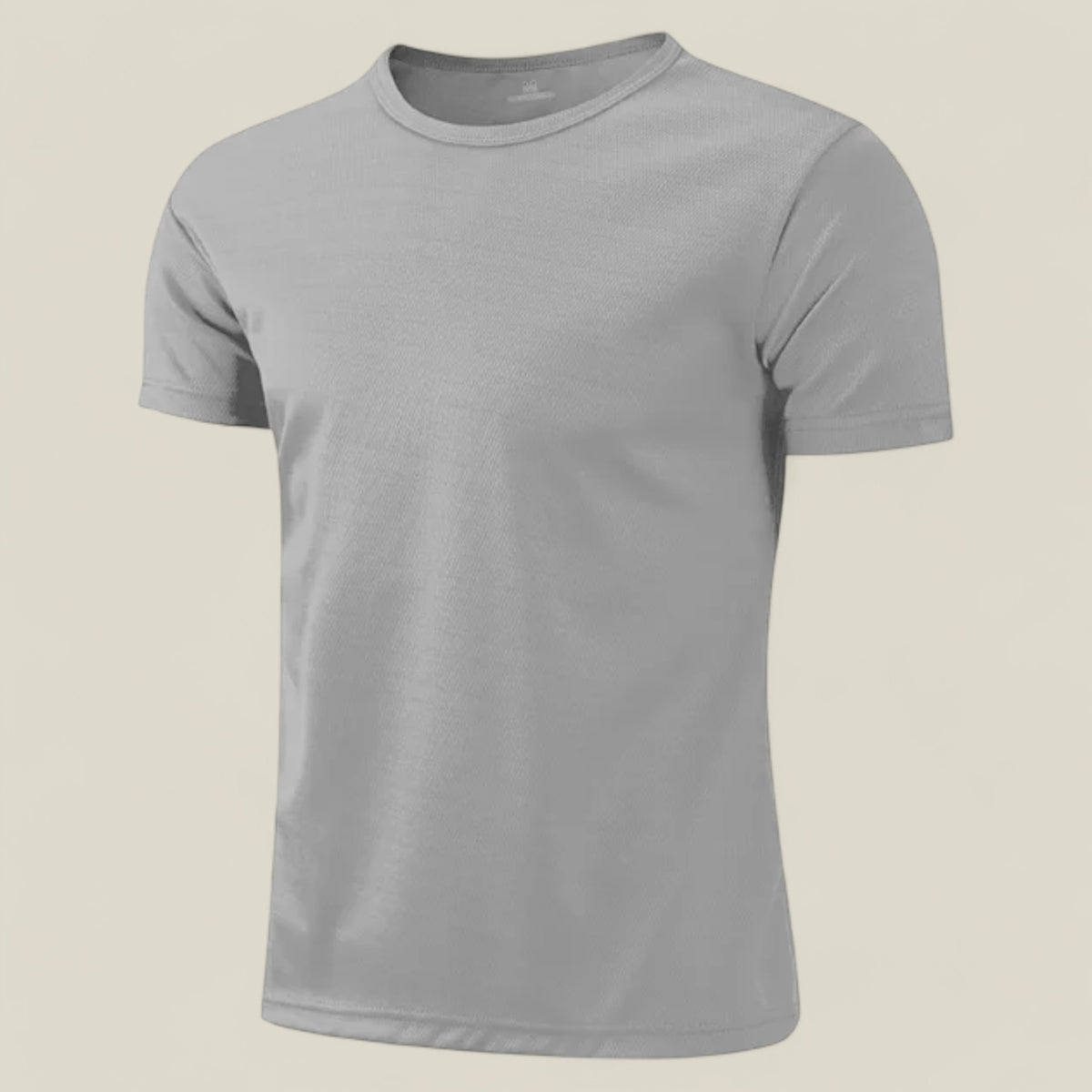 Chris | Kurzarm-Sport-T-Shirt – Schnell trocknend - Grau - Chris | Kurzarm-Sport-T-Shirt – Schnell trocknend - €25 - Concept FashionLab