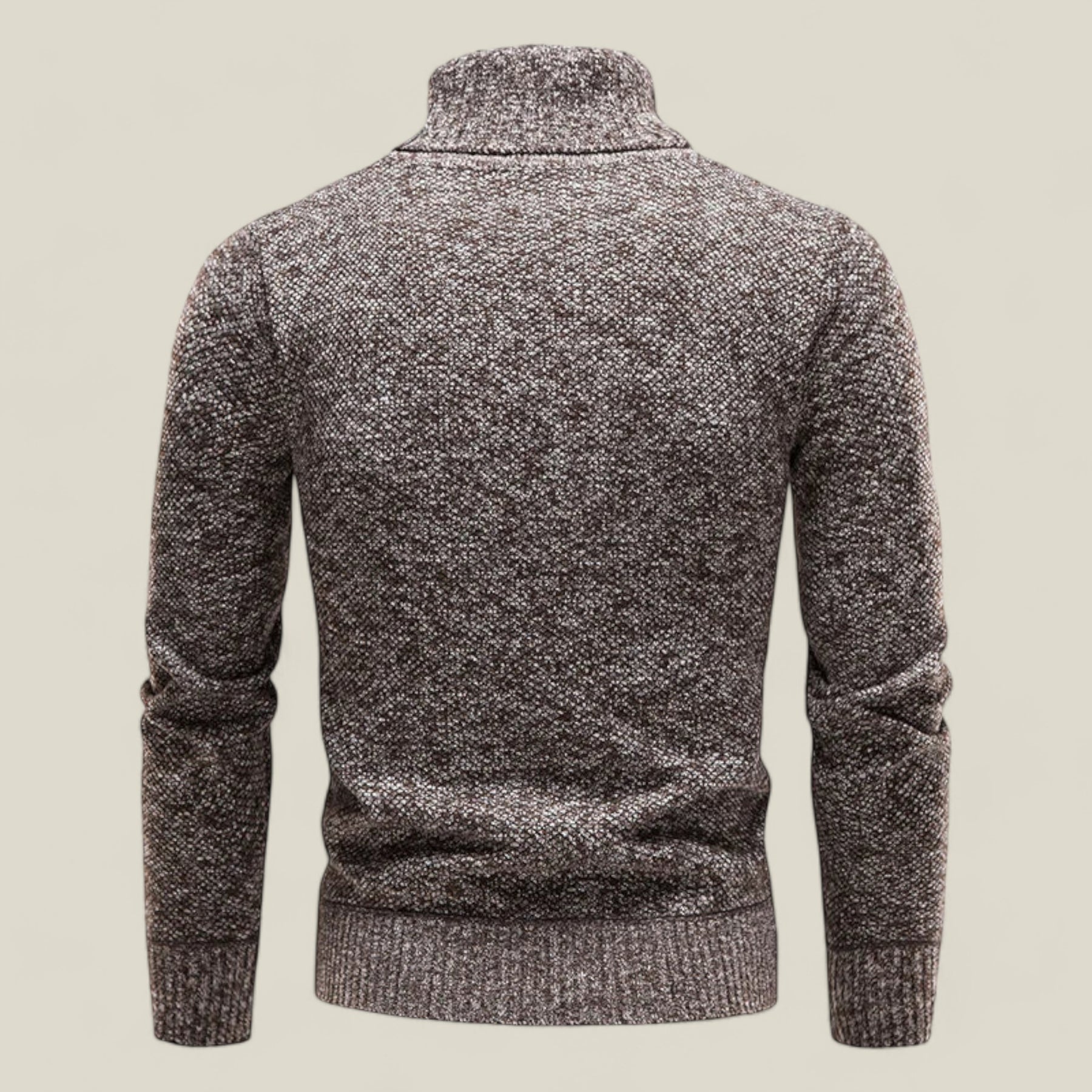 Adam | Herren Rollkragen-Fleecepullover – Warmer Slim Fit für Herbst/Winter - - Adam | Herren Rollkragen-Fleecepullover – Warmer Slim Fit für Herbst/Winter - €25 - Concept FashionLab