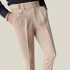 Jakob | Britischer Stil Slim Fit Hose - Business Casual Eleganz - Khaki - Jakob | Britischer Stil Slim Fit Hose - Business Casual Eleganz - €25 - Concept FashionLab