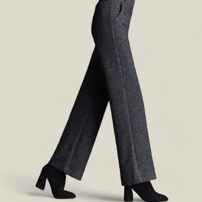 Olivia | Wollhose - Dicke und kuschelige Straight Leg Pants - - Olivia | Wollhose - Dicke und kuschelige Straight Leg Pants - €25 - Concept FashionLab