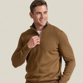 Cozy | Slim Fit Herren Fleece-Pullover – Ideal für Komfort im Alltag - - Cozy | Slim Fit Herren Fleece-Pullover – Ideal für Komfort im Alltag - €25 - Concept FashionLab