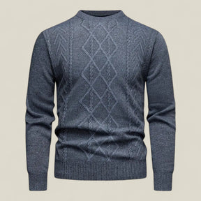 Soren | Herren Gestrickter Pullover – Eleganter Stil und Bequeme Passform - Hellgrau - Soren | Herren Gestrickter Pullover – Eleganter Stil und Bequeme Passform - €25 - Concept FashionLab