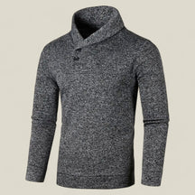 Noah | Herrenpullover - Halber Rollkragenpullover für einen stilvollen Winter - Dunkelgrau - Noah | Herrenpullover - Halber Rollkragenpullover für einen stilvollen Winter - €25 - Concept FashionLab