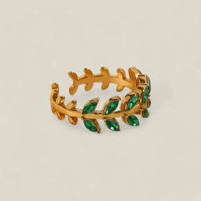 Victoria | Farn Ring - Grün Verstellbar - Victoria | Farn Ring - €25 - Concept FashionLab