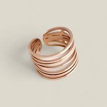 Lillian | Elegante Kaskadierung Ring - Roségold - Lillian | Elegante Kaskadierung Ring - €25 - Concept FashionLab