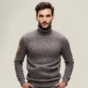 Adam | Herren Rollkragen-Fleecepullover – Warmer Slim Fit für Herbst/Winter - - Adam | Herren Rollkragen-Fleecepullover – Warmer Slim Fit für Herbst/Winter - €25 - Concept FashionLab