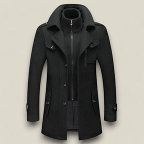 GRANT | Longue Manteau Coupe-Vent - Protection Élégante pour Tous les Temps - Schwarz - GRANT | Longue Manteau Coupe-Vent - Protection Élégante pour Tous les Temps - €25 - Concept FashionLab