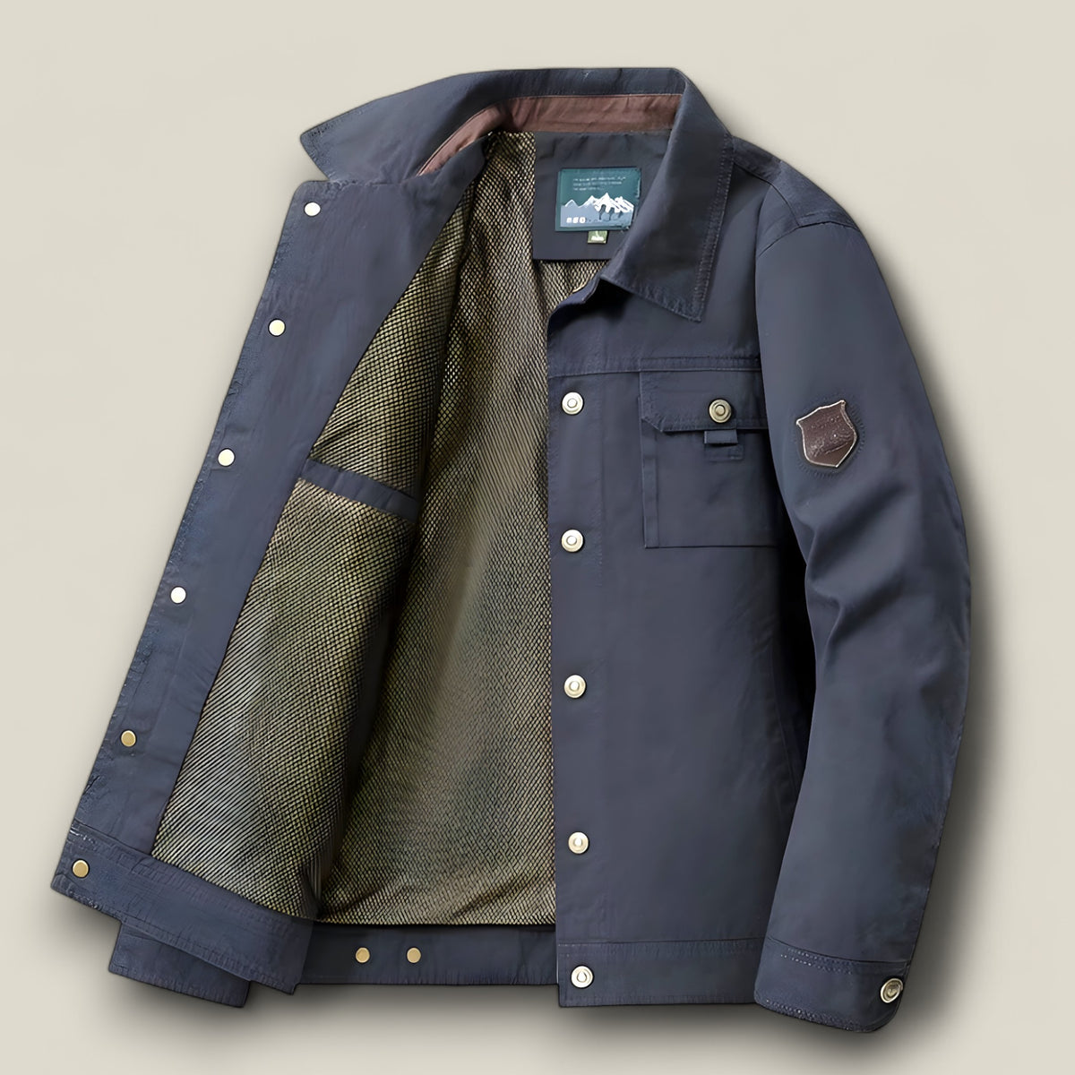 Maxwell | Bomberjacke für Herren - Taktischer Komfort - Blau - Maxwell | Bomberjacke für Herren - Taktischer Komfort - €25 - Concept FashionLab