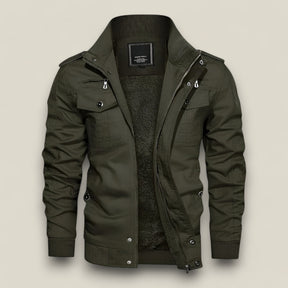 Magcomsen | Herren Fleecejacke Winddicht - Olivegrün - Magcomsen | Herren Fleecejacke Winddicht - €25 - Concept FashionLab