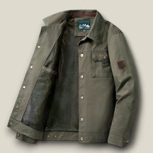 Maxwell | Bomberjacke für Herren - Taktischer Komfort - Olive - Maxwell | Bomberjacke für Herren - Taktischer Komfort - €25 - Concept FashionLab