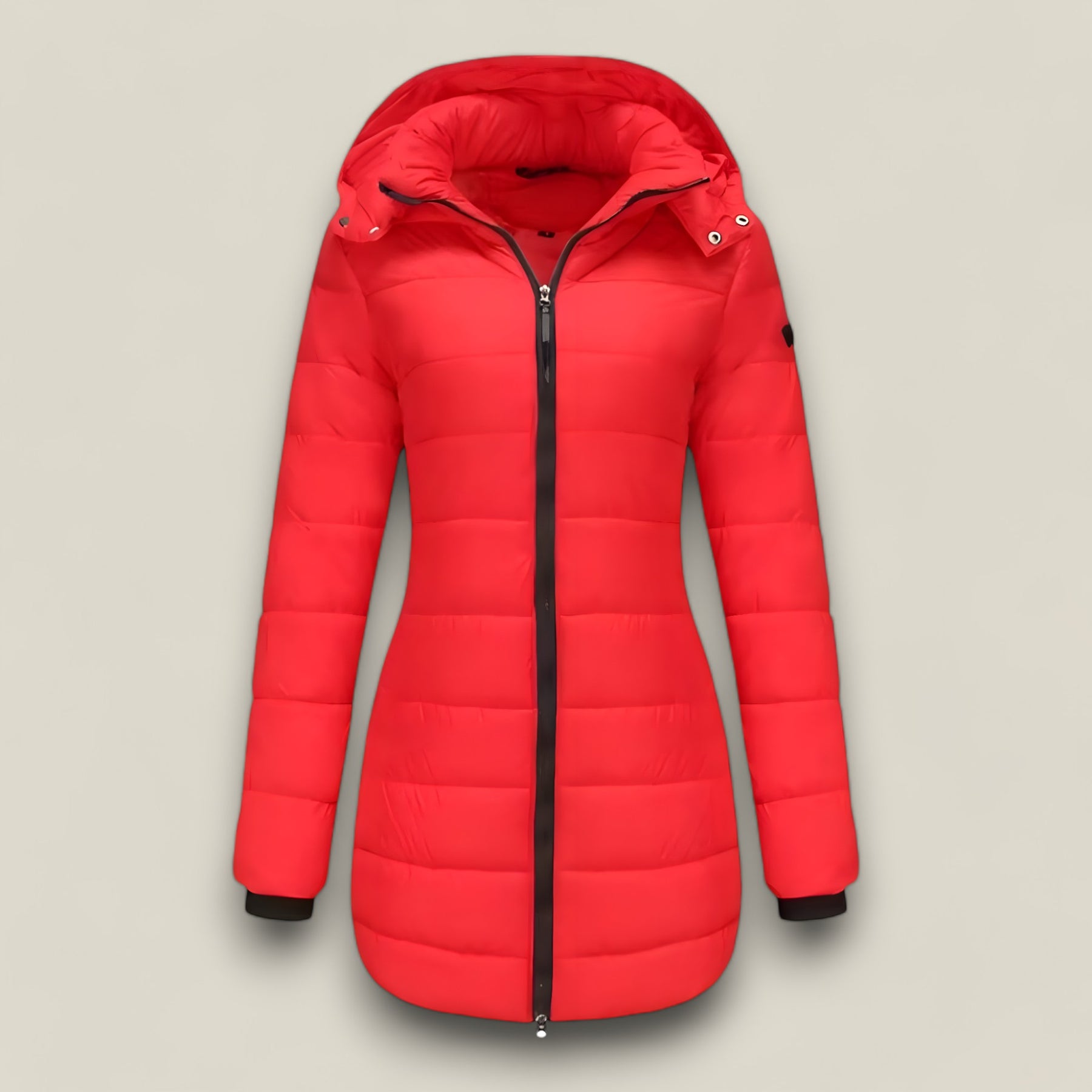 Elena | Lange Parka mit Kapuze - Ultimative Wärme für den Winter - Rot - Elena | Lange Parka mit Kapuze - Ultimative Wärme für den Winter - €25 - Concept FashionLab