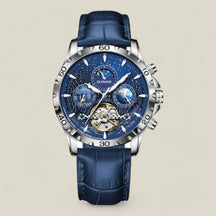 Max | Sternenhimmel Uhr - Eleganter Stil trifft auf erstklassige Präzision - Blau - Max | Sternenhimmel Uhr - Eleganter Stil trifft auf erstklassige Präzision - €25 - Concept FashionLab