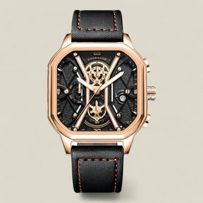 Stjerne | Chronograph-Uhr - Zeitlose Schönheit und erstklassige Präzision - Roségold Gold L - Stjerne | Chronograph-Uhr - Zeitlose Schönheit und erstklassige Präzision - €25 - Concept FashionLab