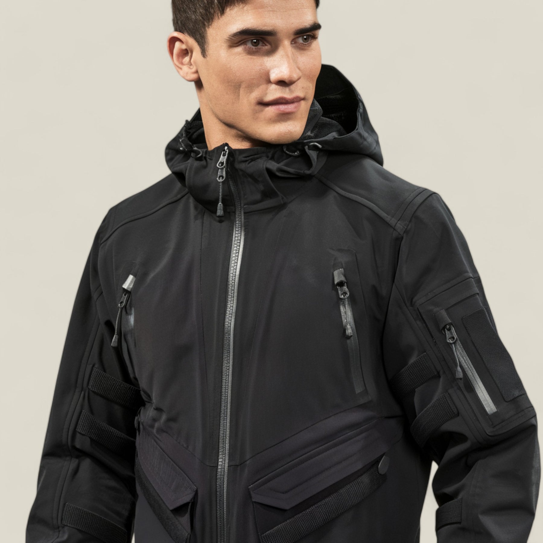 Caleb | Wasserdichte Jacke für Camping Herren - Ultimativer Schutz im Freien - - Caleb | Wasserdichte Jacke für Camping Herren - Ultimativer Schutz im Freien - €25 - Concept FashionLab